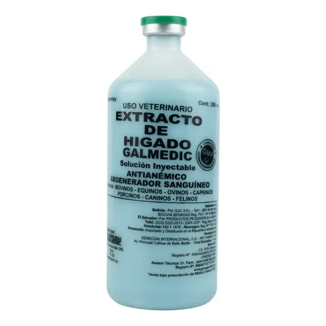 Extracto de Hígado Galmedic 250 ml